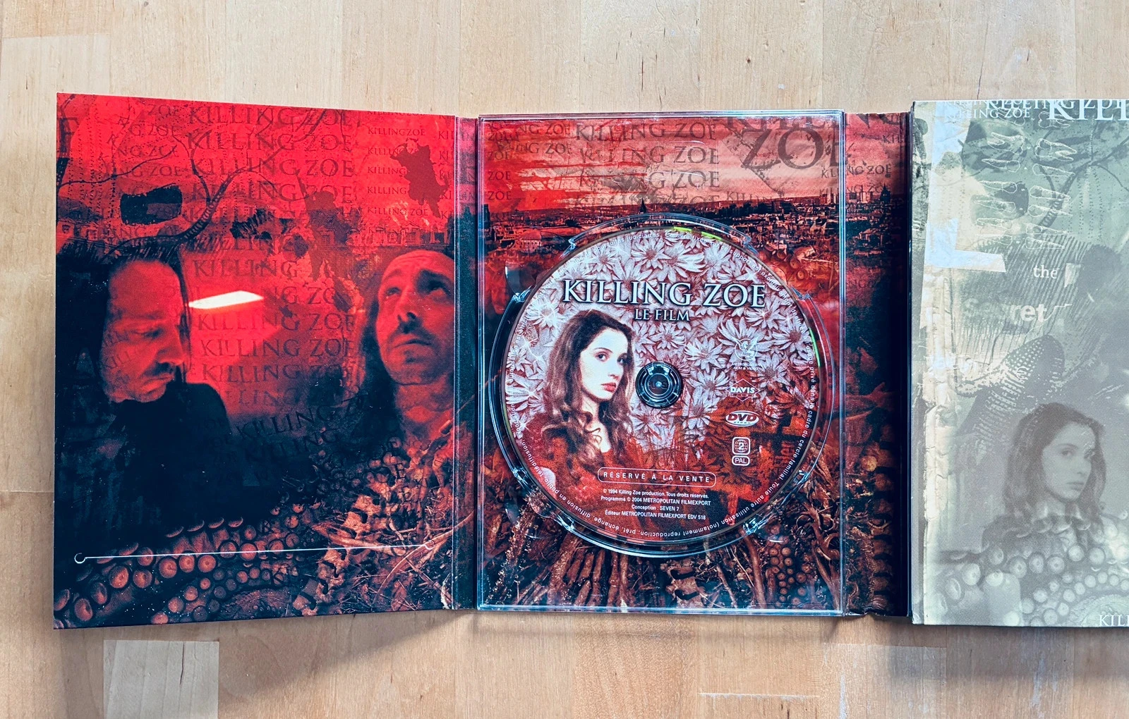 Coffret DVD Killing Zoe de Roger Avary edição colecionador. – photo 3
